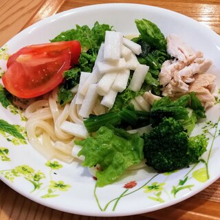 簡単☆サラダうどん